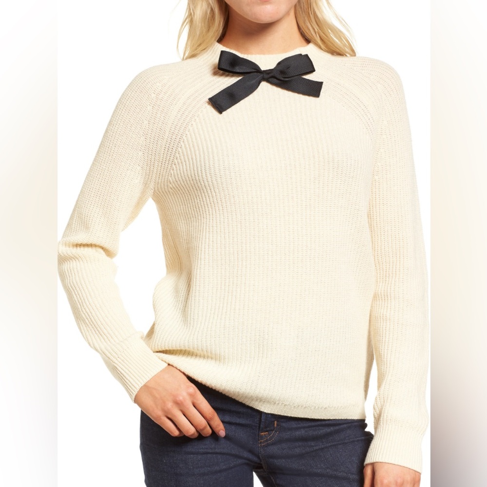 J.Crew Gayle Knit Bow Sweater